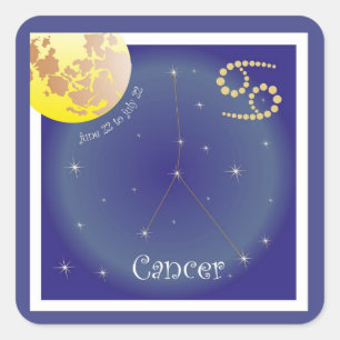 Cancer June 22 to July 22 sticker