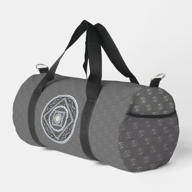 Cancer Mandala  Duffle Bag (Right Corner)