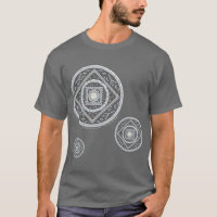 Cancer Mandala Men's Dark Shirt