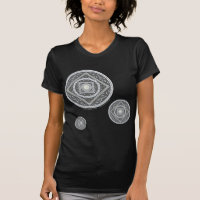 Cancer Mandala Women's Dark Shirt