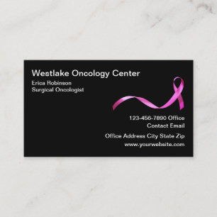 Cancer Medical Oncologist Oncologist Business Card