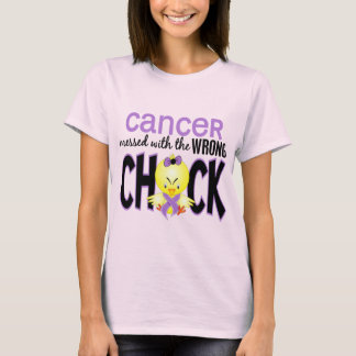 Cancer Messed With The Wrong Chick T-Shirt