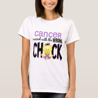 Cancer Messed With The Wrong Chick T-Shirt