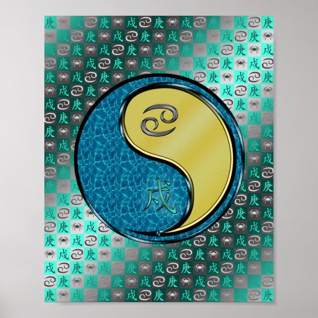 Cancer & Metal Dog Poster (Front)