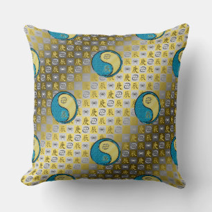Cancer & Metal Dragon Cushion
