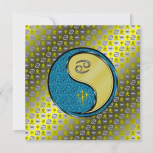 Cancer & Metal Monkey Card