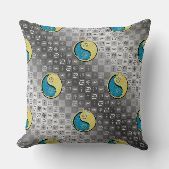 Cancer & Metal Rabbit Cushion (Front)