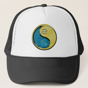 Cancer & Metal Snake Trucker Hat