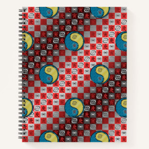 Cancer & Metal Tiger Notebook