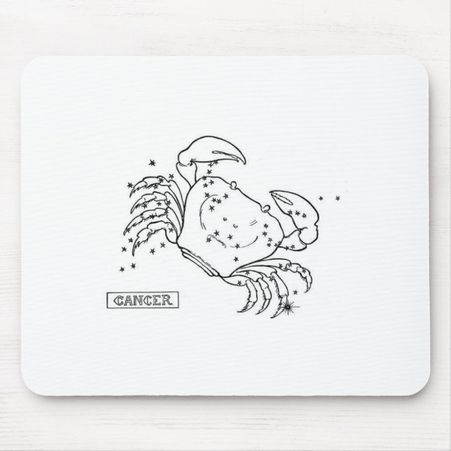 Cancer Mouse Mat (Front)