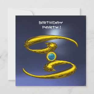 CANCER OPALE, topaz bright yellow blue Announcement