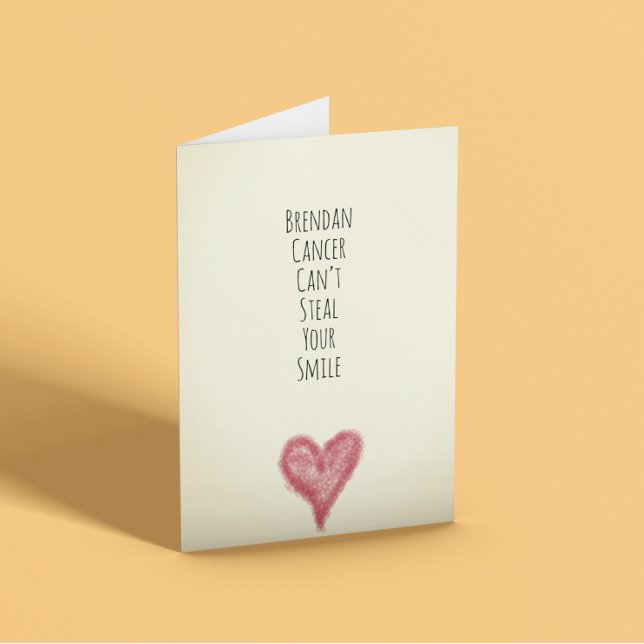 Cancer Patient Customisable Card (Creator Uploaded)