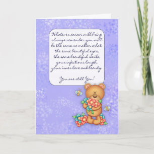 Cancer Patient Encouragement Card