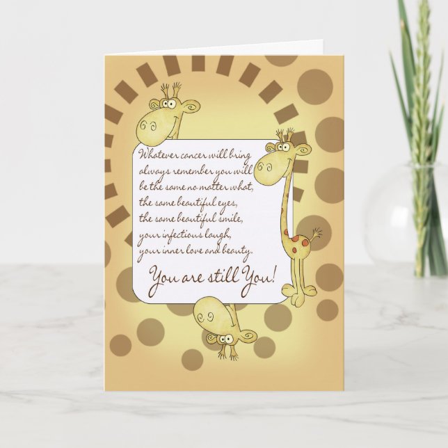 Cancer Patient Encouragement Card (Front)
