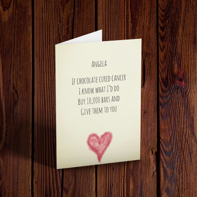 Cancer Patient Funny Card (Creator Uploaded)