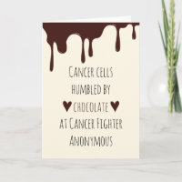 Cancer Patient Funny, Chocolate Cancer Fighter