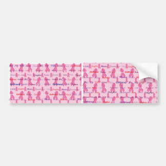 Cancer-PAttern Bumper Sticker