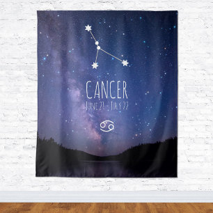 Cancer   Personalised Astrology Tapestry