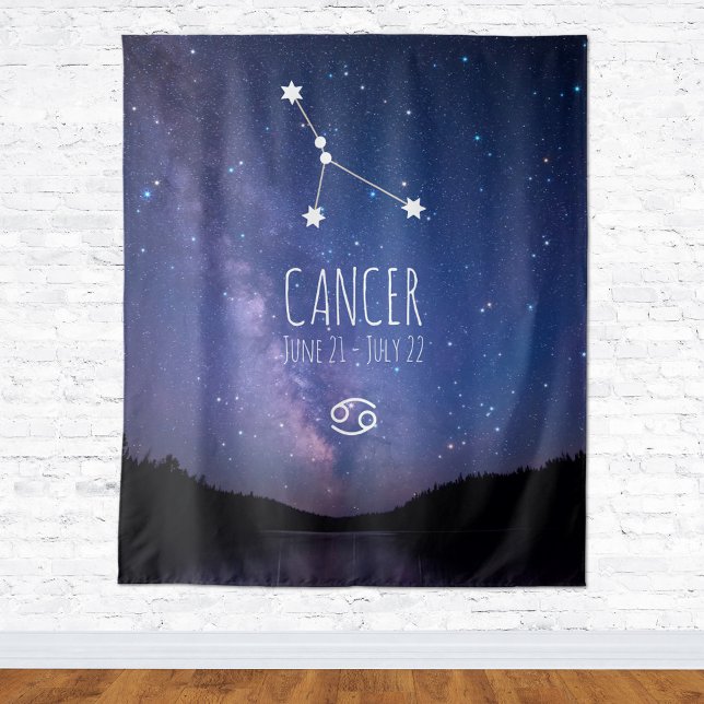 Cancer | Personalised Astrology Tapestry (Creator Uploaded)