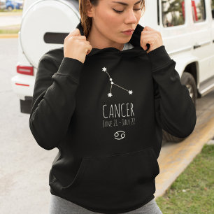 Cancer   Personalised Zodiac Constellation Hoodie