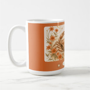 Cancer Pimpernel Art Nouveau Mug