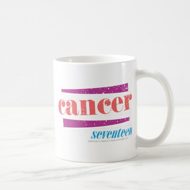 Cancer Pink Coffee Mug (Right)