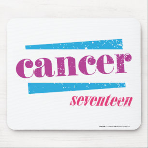 Cancer Purple Mouse Mat