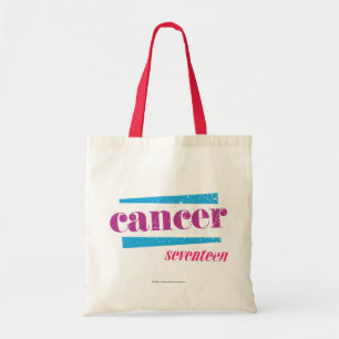 Cancer Purple Tote Bag
