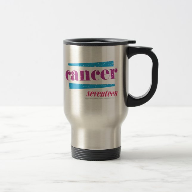 Cancer Purple Travel Mug (Right)