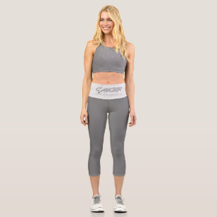 Cancer Reflection Capri Leggings