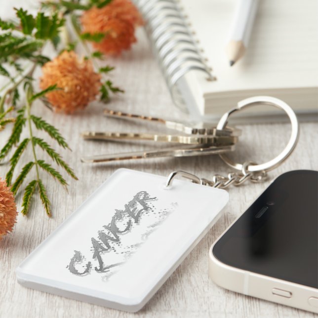 Cancer Reflection Key Ring (Front Right)