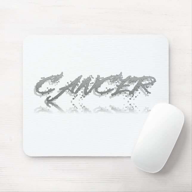 Cancer Reflection Mouse Mat (With Mouse)