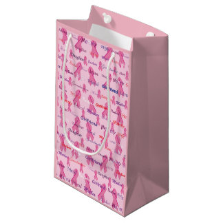 Cancer Ribbon Support Small Gift Bag