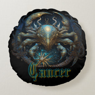 Cancer Round Cushion