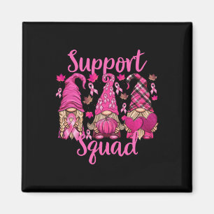 Cancer Shirt For Women Gnomes Support Squad Gnomie Magnet