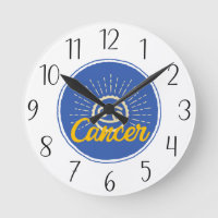 Cancer Sign Badge