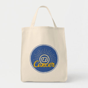 Cancer Sign Badge  Tote Bag