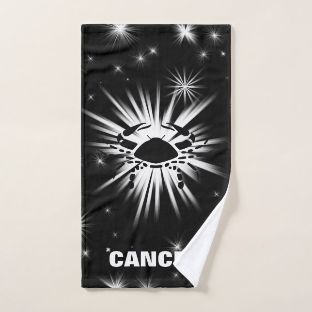Cancer sign hand towel (Hand Towel)