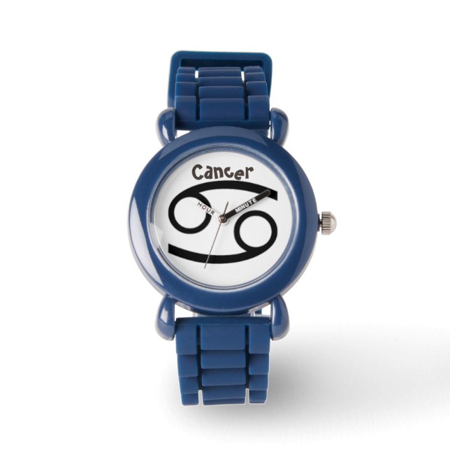 Cancer Sign of the Zodiac. Childrens Watches. Watch (Front)