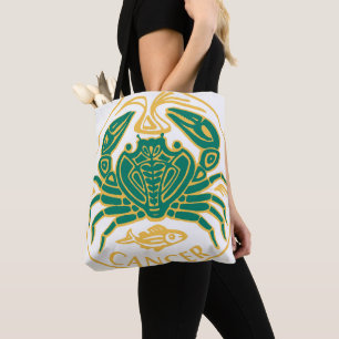 Cancer Sign of the Zodiac on a Tote Bag