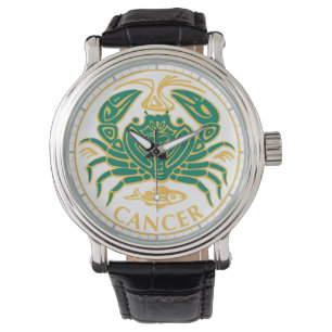 Cancer Sign of the Zodiac Watch