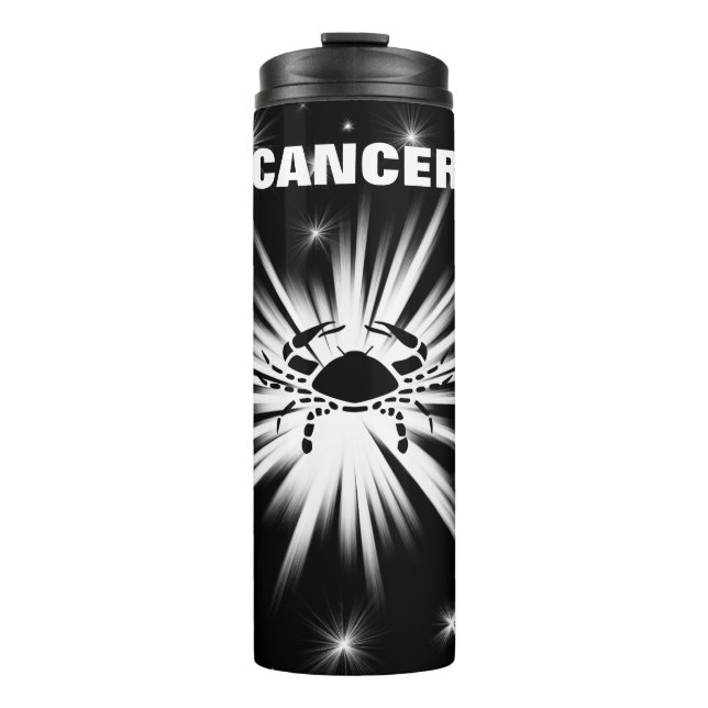 Cancer sign thermal tumbler (Front)