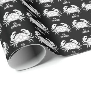 Cancer Silhouette Wrapping Paper