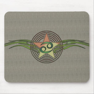 Cancer Star Mouse Mat