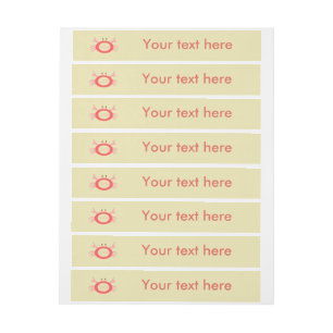 Cancer Star Sign Crab Custom Labels