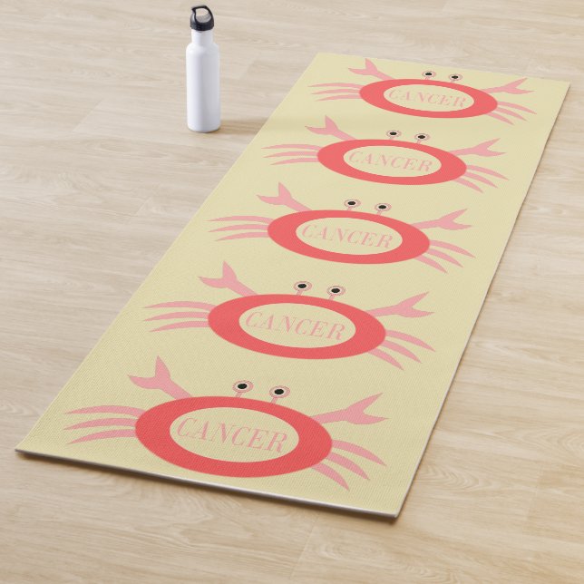 Cancer Star Sign Crab Yoga Mat (In Situ)
