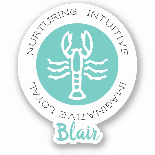 Cancer Sticker (Front)