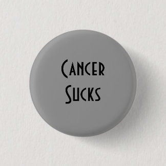 Cancer Sucks: Brain Cancer 3 Cm Round Badge