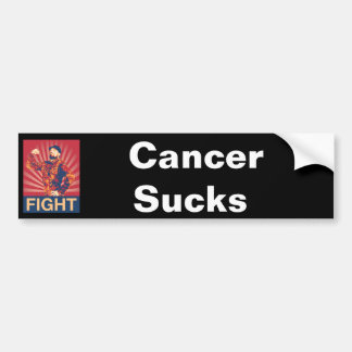 Cancer Sucks Bumper Sticker
