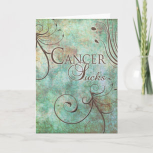 Cancer Sucks Card